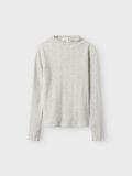 name it SLIM FIT -MALLISET PITKÄHIHAINEN TOPPI, Light Grey Melange, highres - 13238912_LightGreyMelange_003.jpg