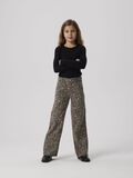 Product image thumbnail - RIB KNIT LONG SLEEVED TOP, Black | 3