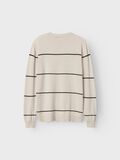 Name it STRIPED KNITTED PULLOVER, Turtledove, highres - 13226572_Turtledove_002.jpg
