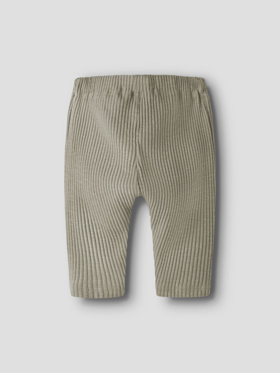 Product carousel image 2 LOOSE FIT TROUSERS, Moss Gray