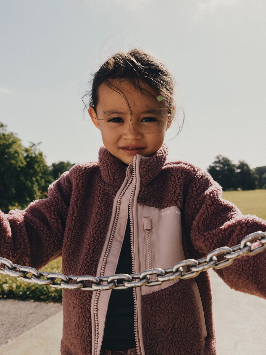 Product carousel image 1 TEDDY JACKET, Wistful Mauve