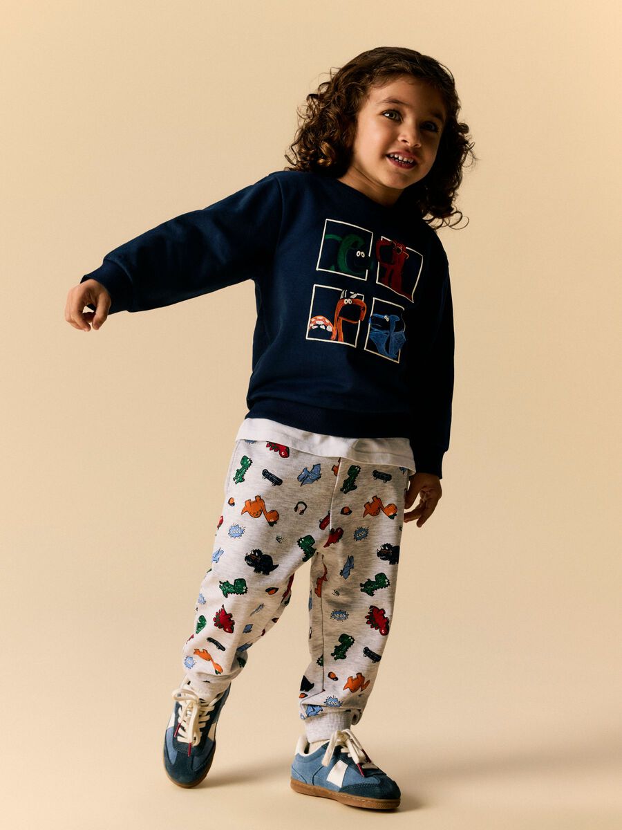 Product carousel image 2 ORGANIC COTTON SWEATSHIRT, Navy Blazer