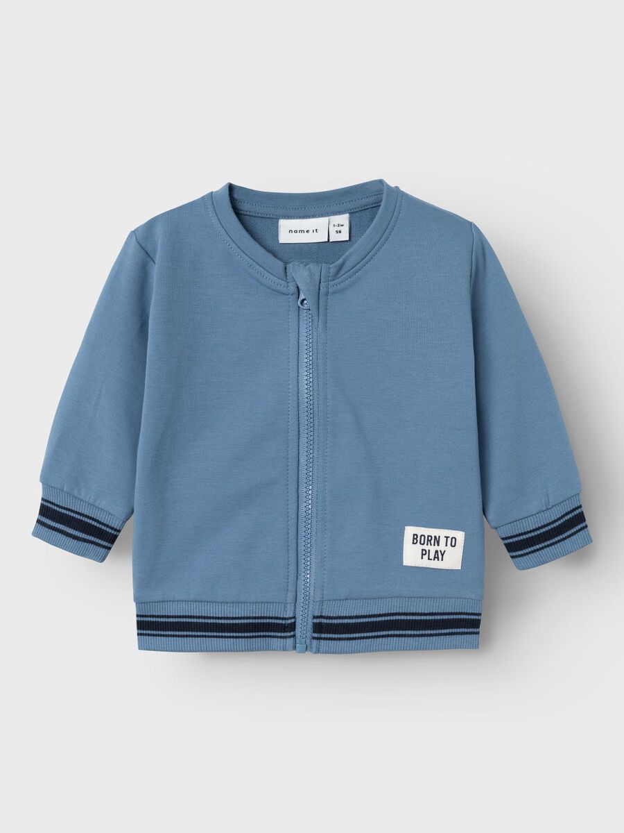 name it SWEAT CARDIGAN, Coronet Blue, highres - 13231650_CoronetBlue_003.jpg