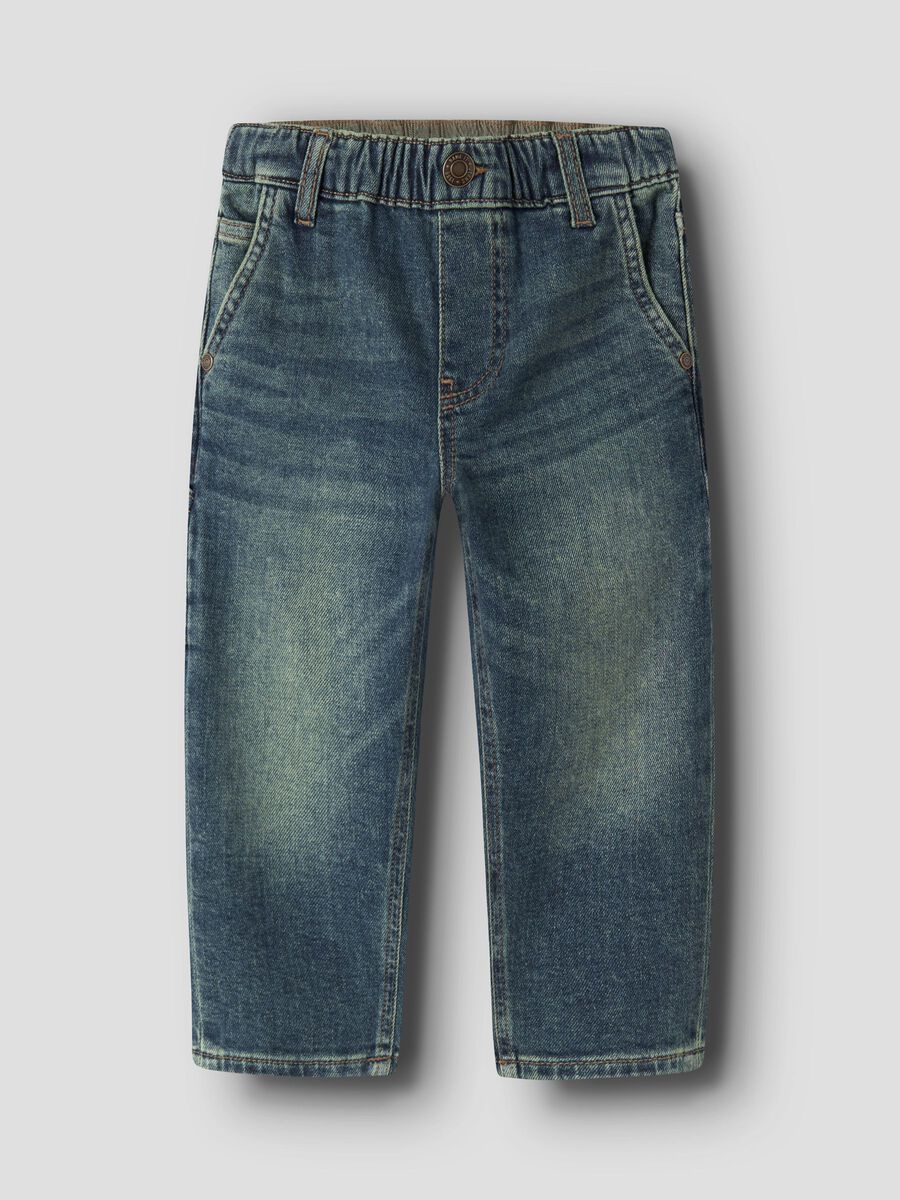 Carousel image 1 TAPERED FIT JEANS, Faded Denim