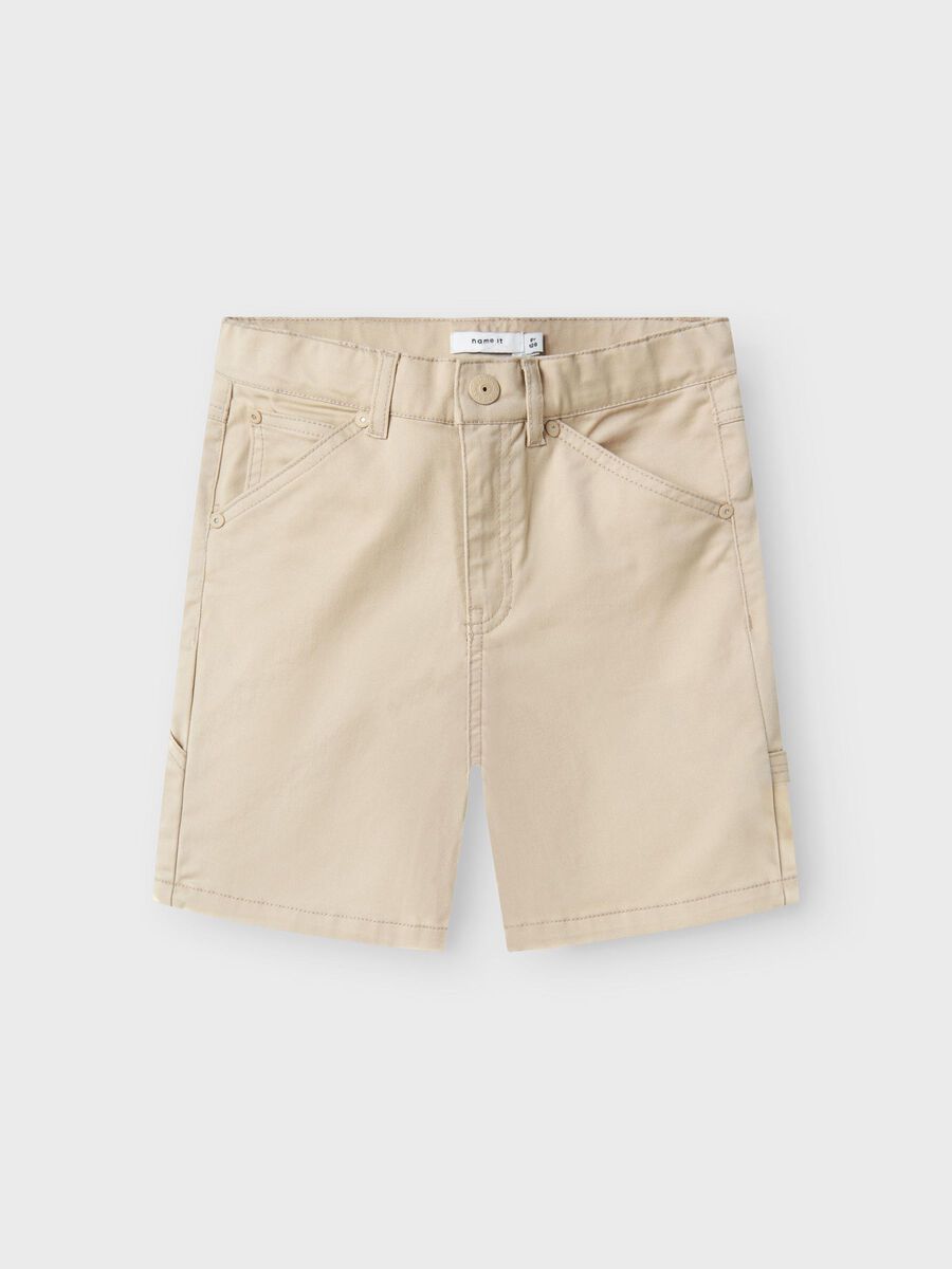 name it REGULAR FIT CHINO SHORTS, Peyote, highres - 13240450_Peyote_003.jpg