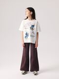 Product image thumbnail - WIDE LEG TROUSERS, French Roast | 3
