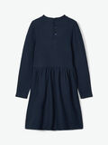 Product image thumbnail 2 KATOENEN LONGSLEEVE RIB JURK, Dark Sapphire