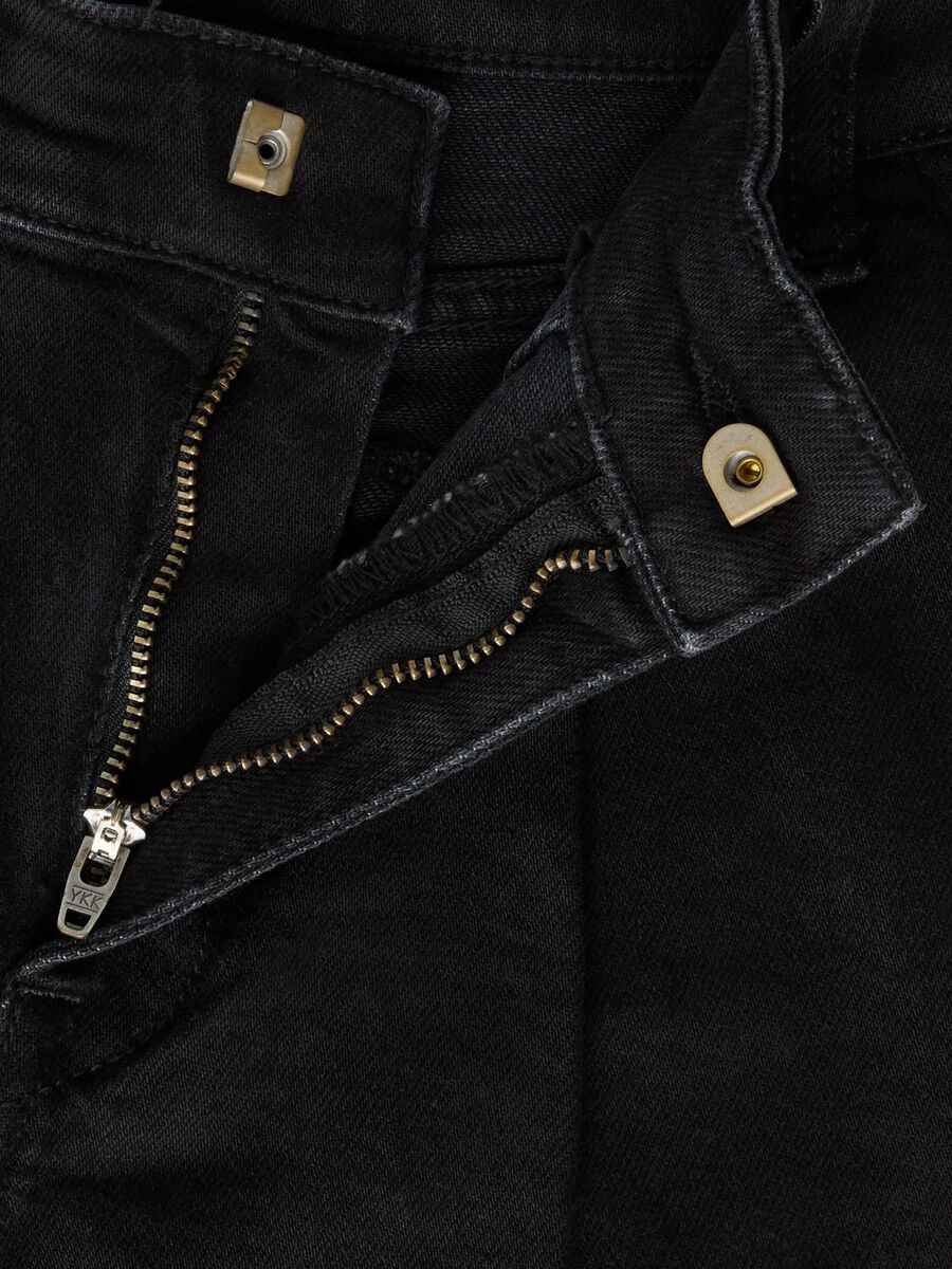 Product carousel image - WIDE LEG JEANS, Black Denim | 2
