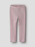 Product image thumbnail 1 RIB KNITTED LEGGINGS, Violet Ice