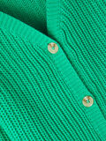 name it BALLOON SLEEVED KNITTED CARDIGAN, Emerald, highres - 13209976_Emerald_005.jpg