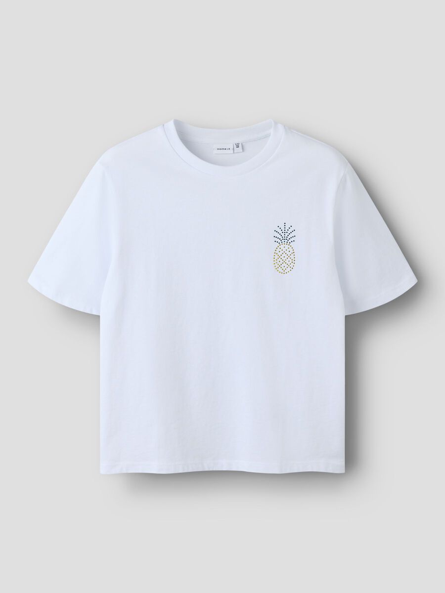 Product carousel image 1 REGULAR FIT T-SHIRT, Bright White