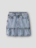 Product image thumbnail - JEANS ROCK, Light Blue Bleached Denim | 1