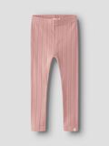 Product image thumbnail - COTON BIOLOGIQUE LEGGINGS, Misty Rose | 1