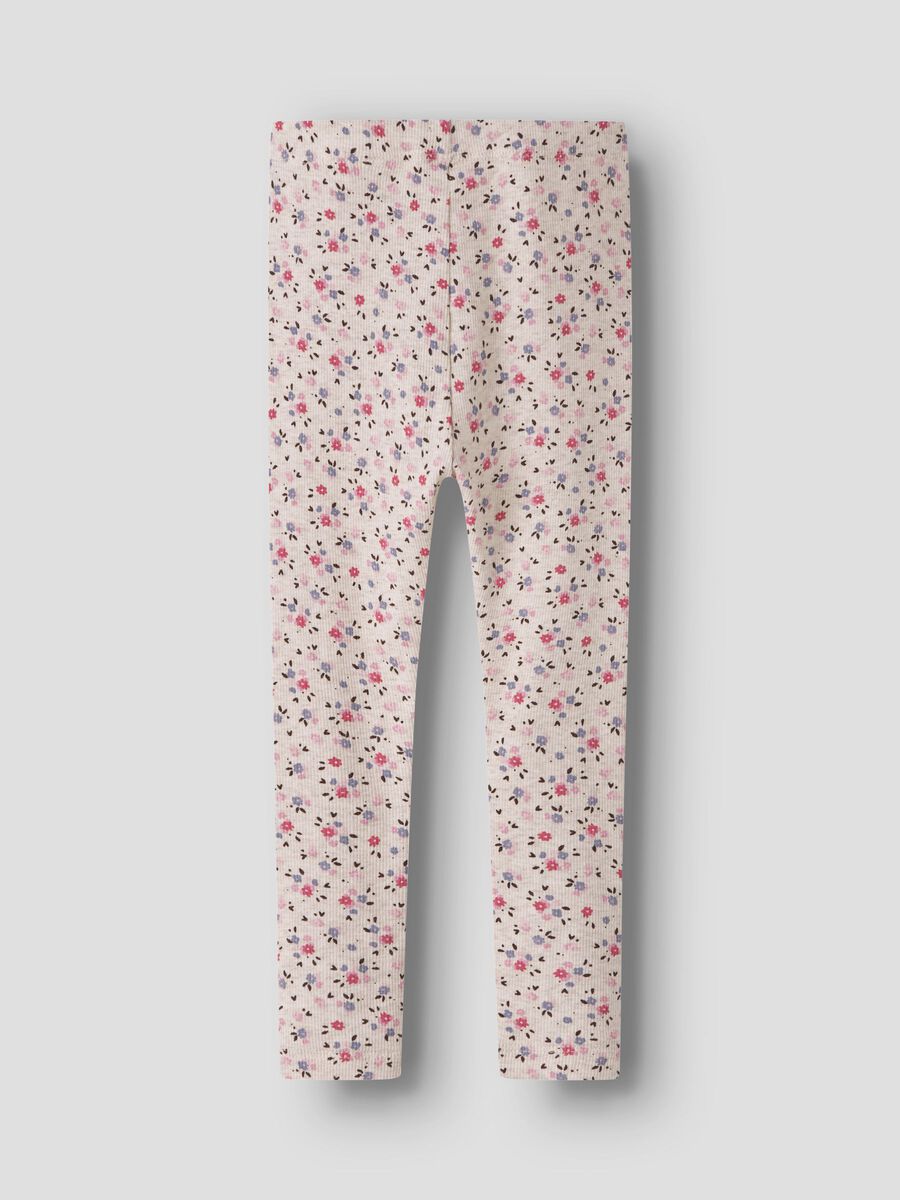 Product carousel image 2 ORGANIC COTTON LEGGINGS, Peyote Melange