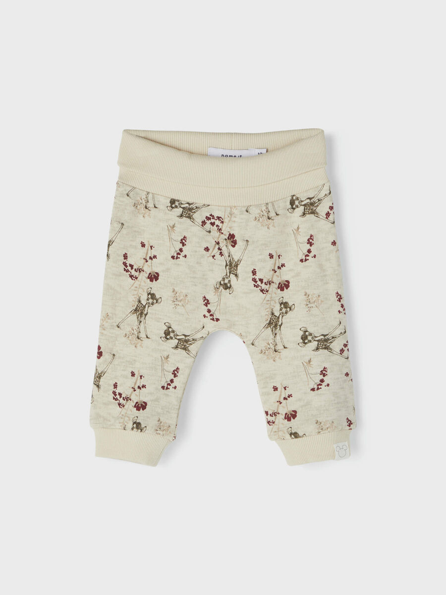 Name it À MOTIF BAMBI PANTALON, Oatmeal, highres - 13201486_Oatmeal_003.jpg