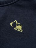 Product image thumbnail - REGULAR FIT SWEATSHIRT, Navy Blazer | 3