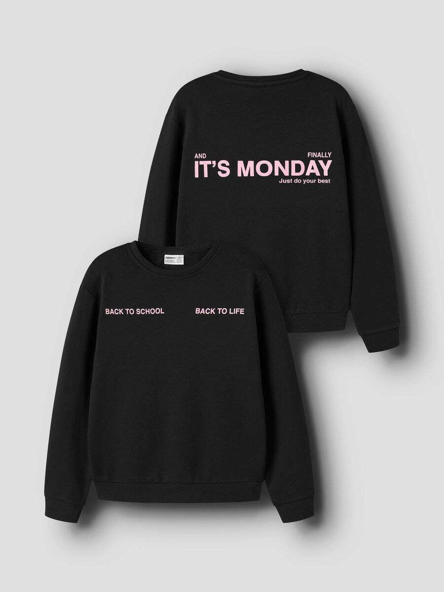Product carousel image 1 &Oslash;KOLOGISK BOMULD SWEATSHIRT, Black