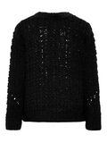 Name it CABLE KNIT PULLOVER, Black, highres - 13162813_Black_002.jpg