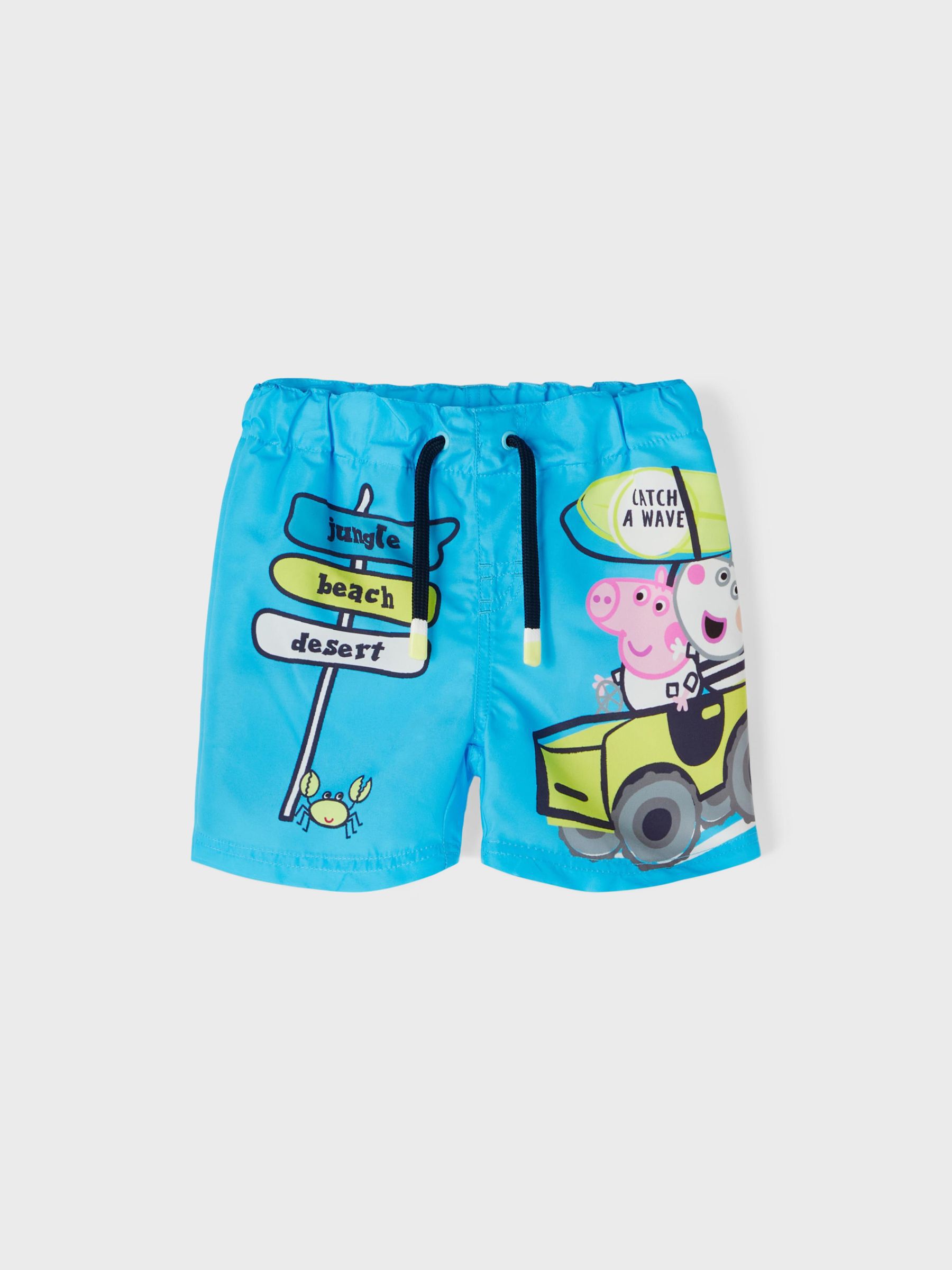 PEPPA PIG SWIM SHORTS Toddler Boys Blue NAME IT Belgium