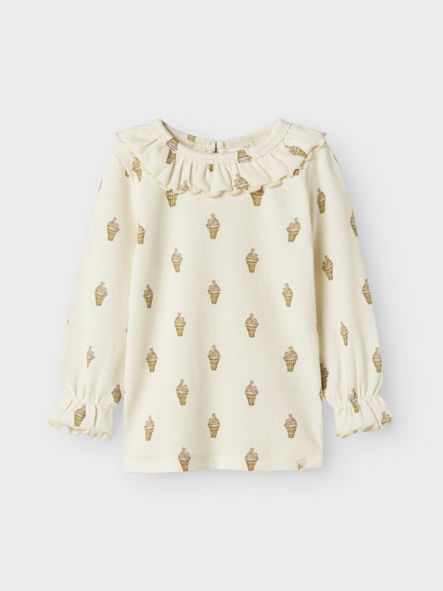 name it SLIM FIT LONG SLEEVED TOP, Turtledove, highres - 13240265_Turtledove_1175288_003.jpg
