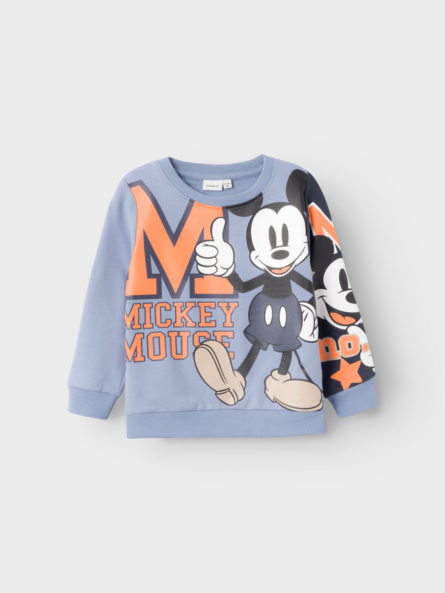 Boys mickey sweatshirt discount