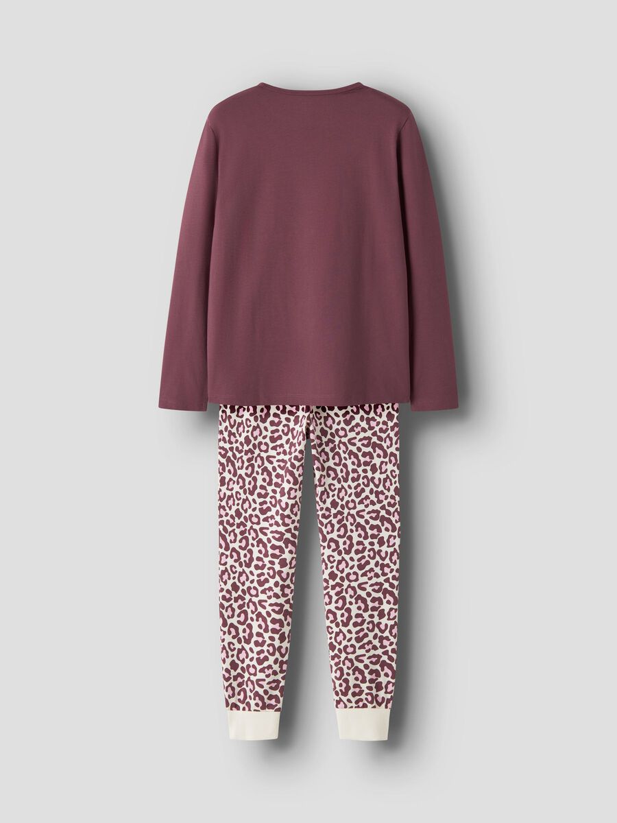 Product carousel image - ORGANIC COTTON PYJAMA SET, Antique White | 2