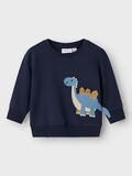 name it ORGANIC COTTON SWEATSHIRT, Navy Blazer, highres - 13240877_NavyBlazer_003.jpg