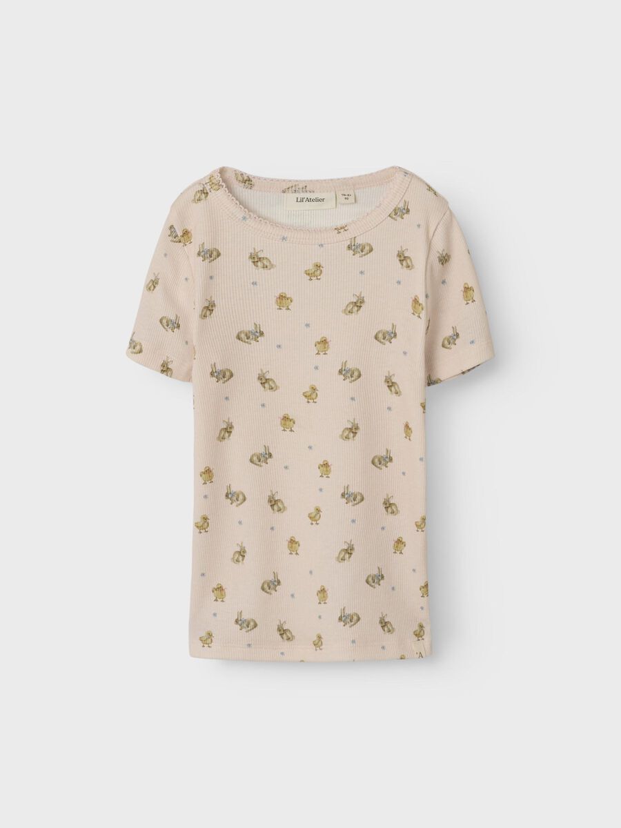 Name it SLIM FIT T-SHIRT, Morganite, highres - 13246097_Morganite_003.jpg