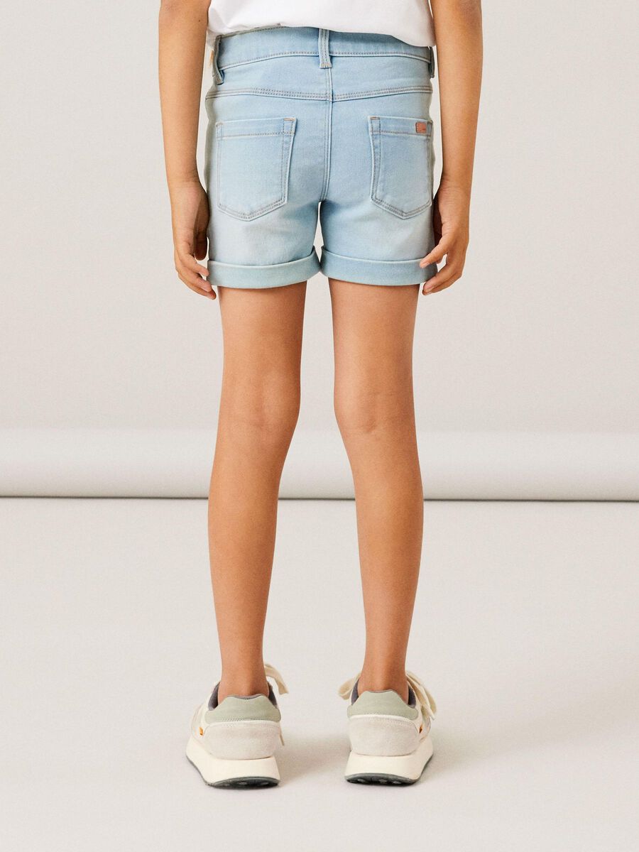 name it SLIM FIT SHORTS, Light Blue Denim, highres - 13212184_LightBlueDenim_008.jpg