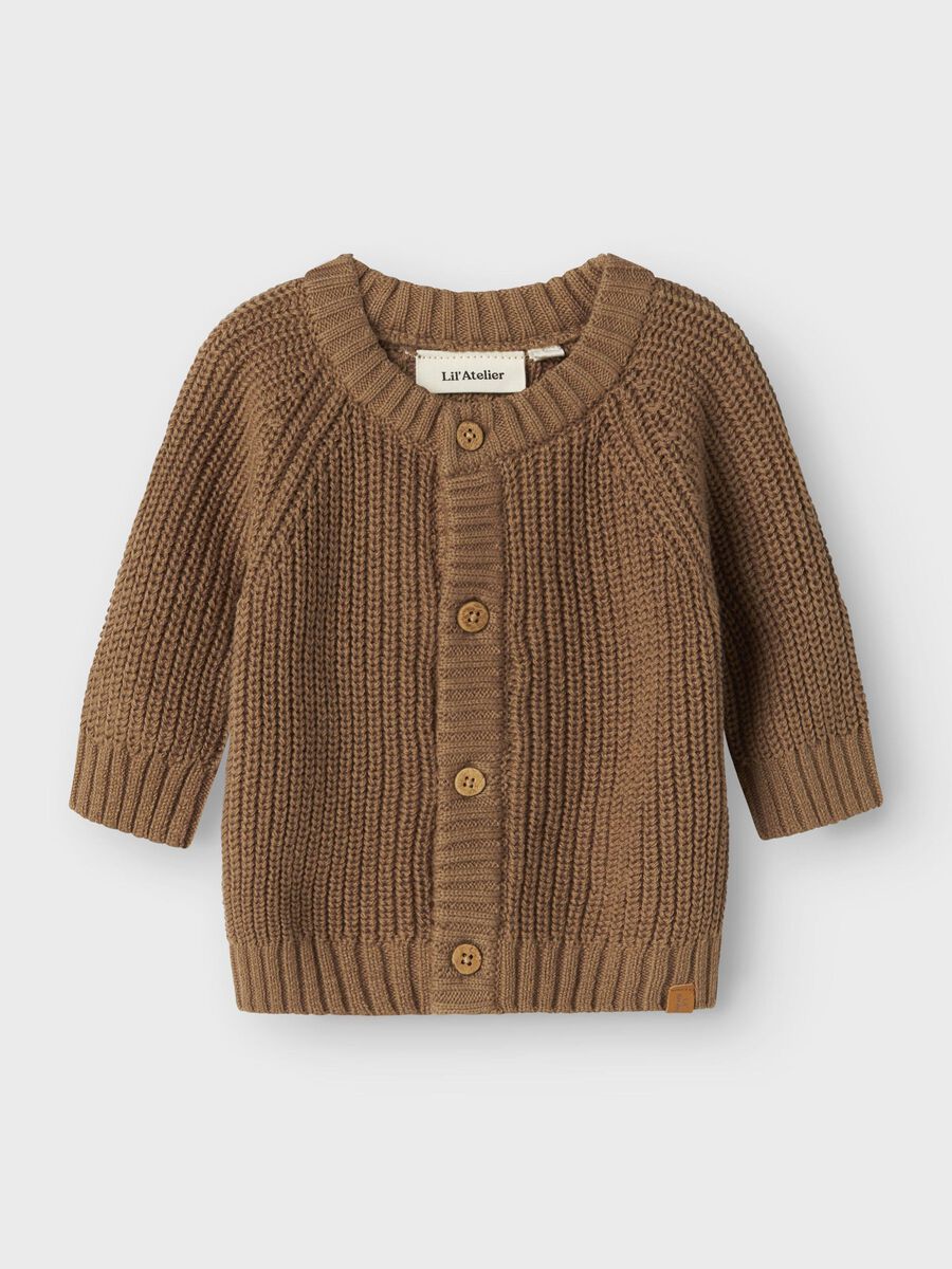 name it LONG SLEEVED KNITTED CARDIGAN, Sepia Tint, highres - 13231617_SepiaTint_003.jpg