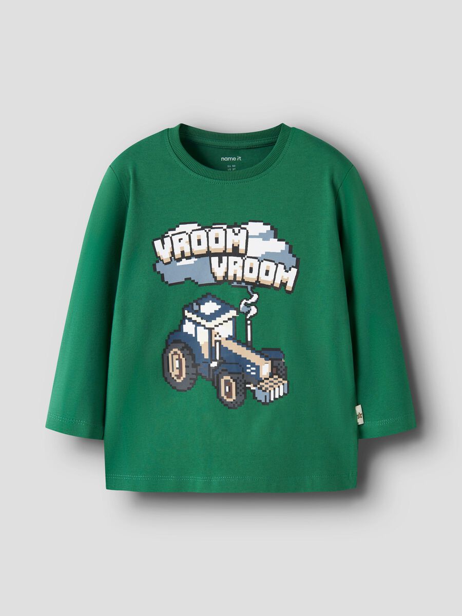Carousel image 1 REGULAR FIT TOP, Verdant Green