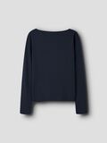 Product image thumbnail - SLIM FIT LONG SLEEVED TOP, Navy Blazer | 2