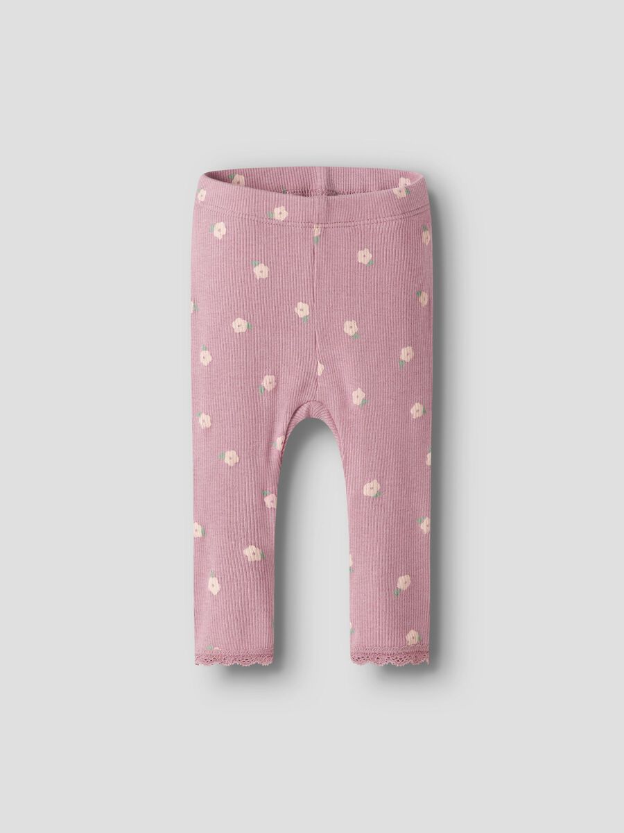 Product carousel image 1 REGULAR FIT LEGGINGS, Lilas
