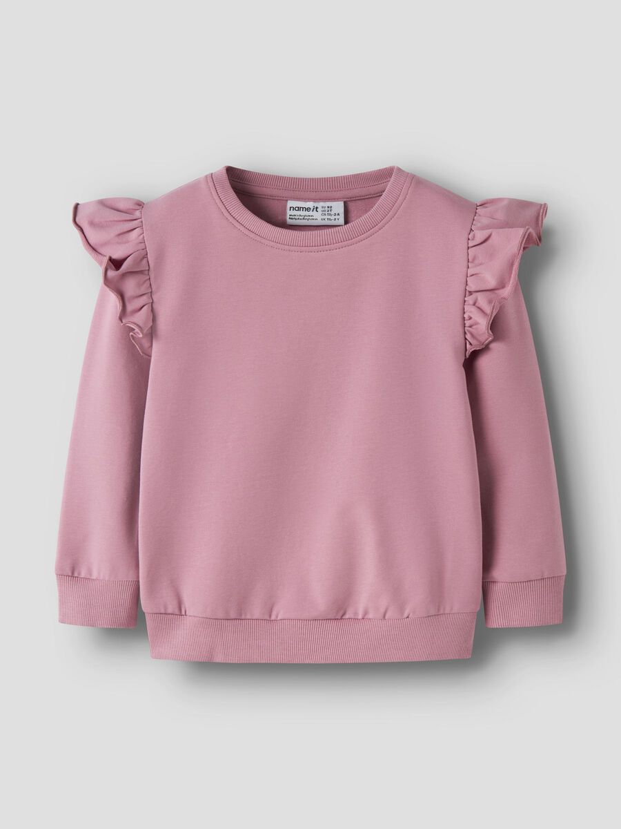 Product carousel image - ORGANIC COTTON SWEATSHIRT, Lilas | 1
