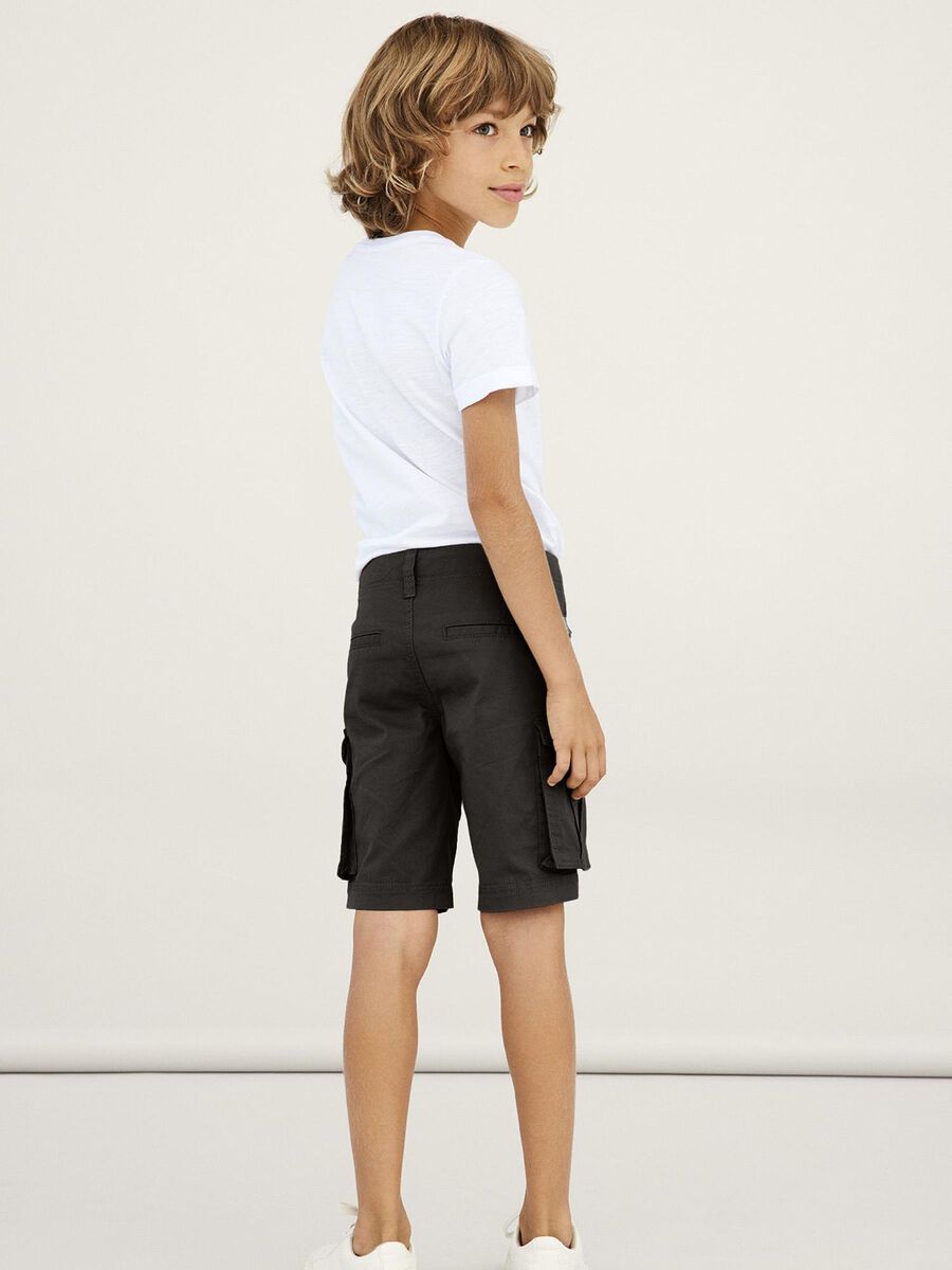 name it CORTE REGULAR SHORTS, Black, highres - 13198124_Black_008.jpg