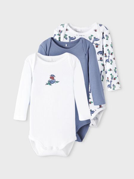 Name it 3-PACK LONG SLEEVED ROMPERS, Wild Wind, highres - 13198631_WildWind_003.jpg