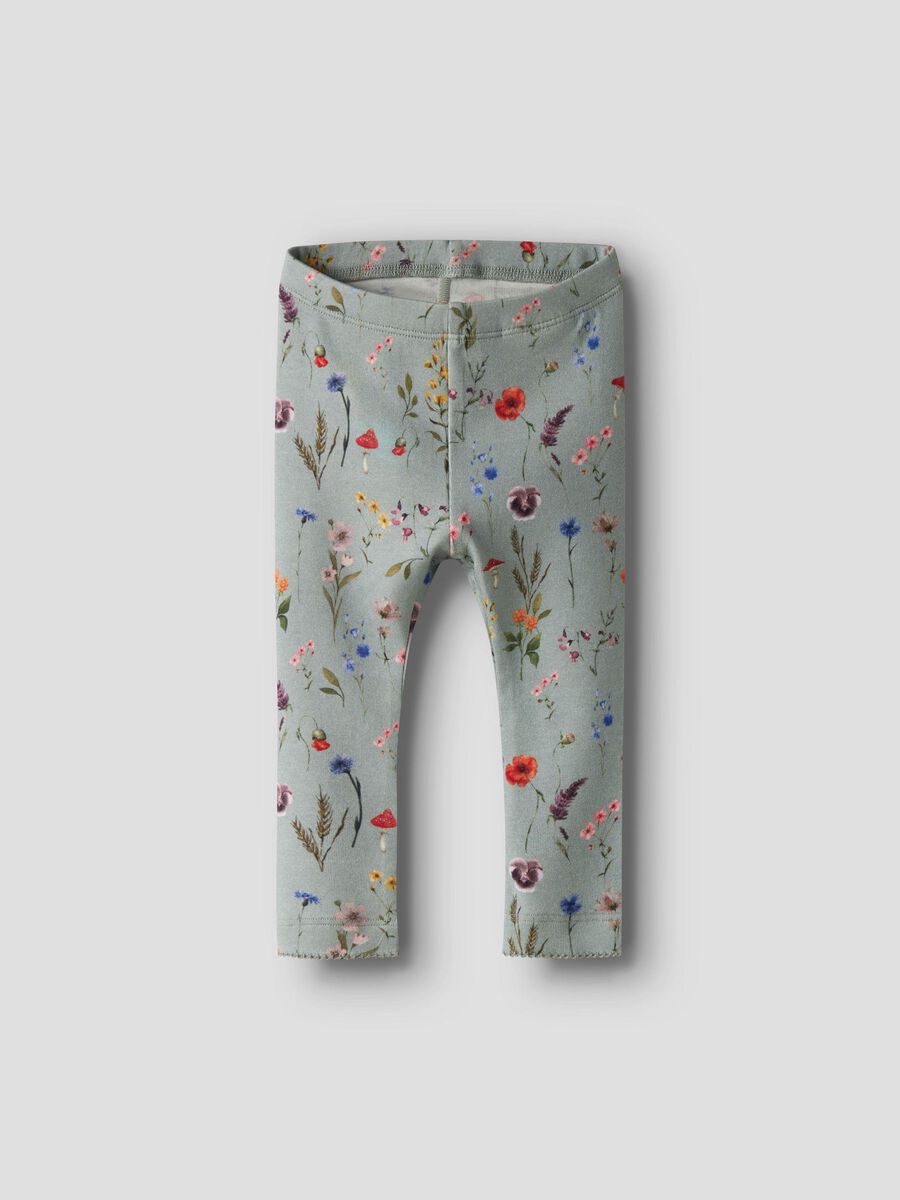 name it REGULAR FIT LEGGINGS, Jadeite, highres - 13245462_Jadeite_003.jpg
