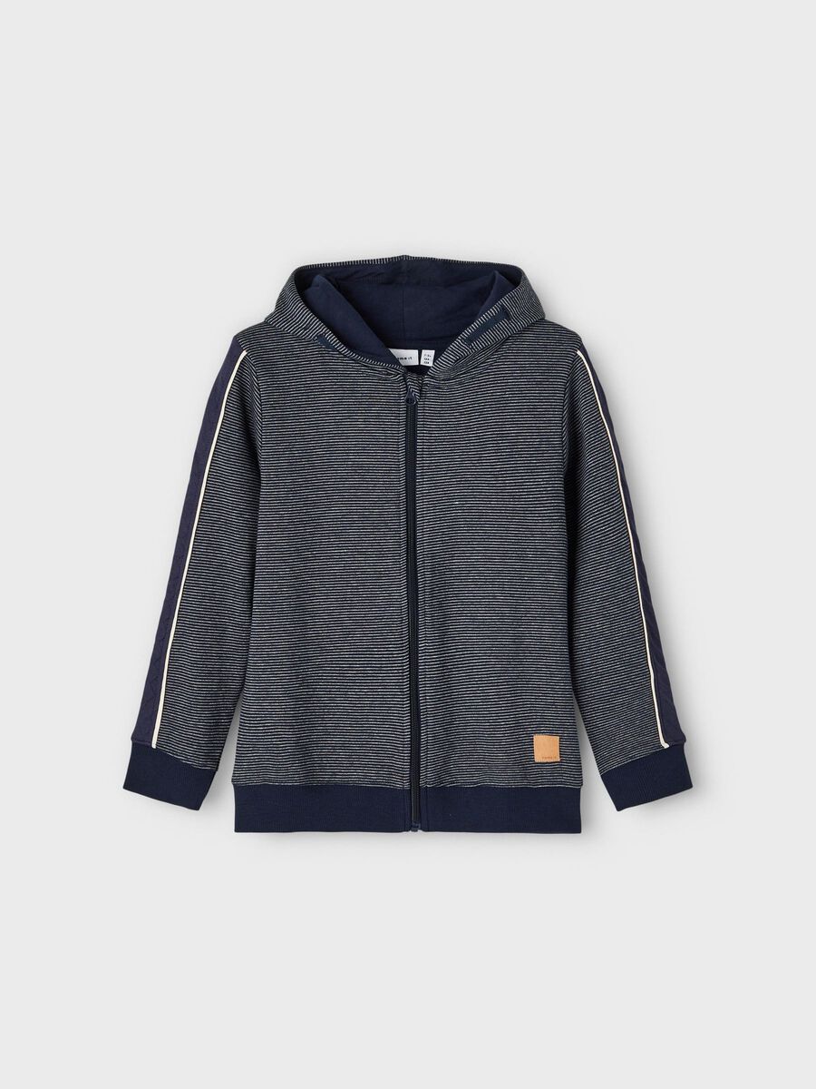 name it STRIPED SWEAT CARDIGAN, Dark Sapphire, highres - 13193883_DarkSapphire_003.jpg
