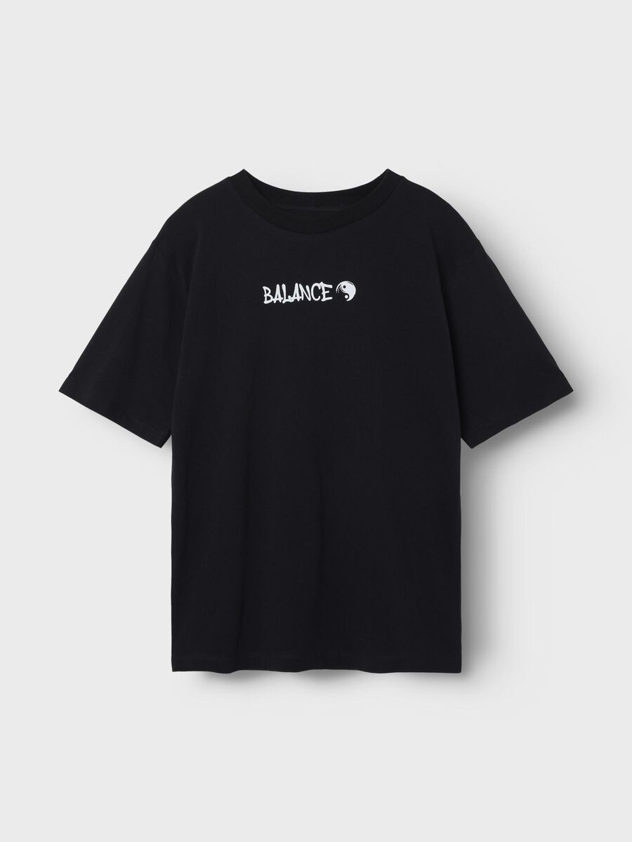 Name it RELAXED FIT T-SHIRT, Black, highres - 13237526_Black_003.jpg