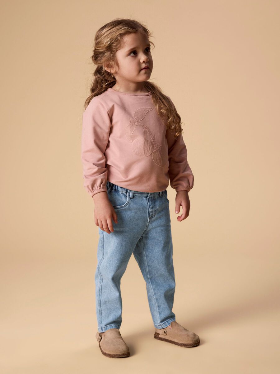 Product carousel image - BIO-BAUMWOLL SWEATSHIRT, Misty Rose | 2