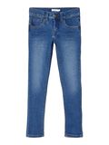 name it SLIM FIT JEANS, Medium Blue Denim, highres - 13208915_MediumBlueDenim_001.jpg