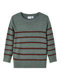 Name it STRIPED KNITTED TOP, Balsam Green, highres - 13209476_BalsamGreen_001.jpg