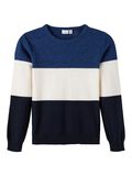 Name it COLOR BLOCK KNITTED PULLOVER, Nouvean Navy, highres - 13206610_NouveanNavy_001.jpg