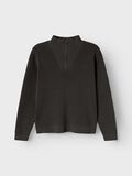 Name it REGULAR FIT KNITTED PULLOVER, Black, highres - 13233166_Black_003.jpg