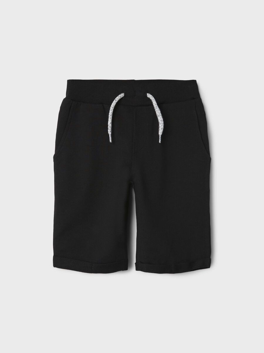 Name it CORTE REGULAR SHORTS, Black, highres - 13201050_Black_003.jpg