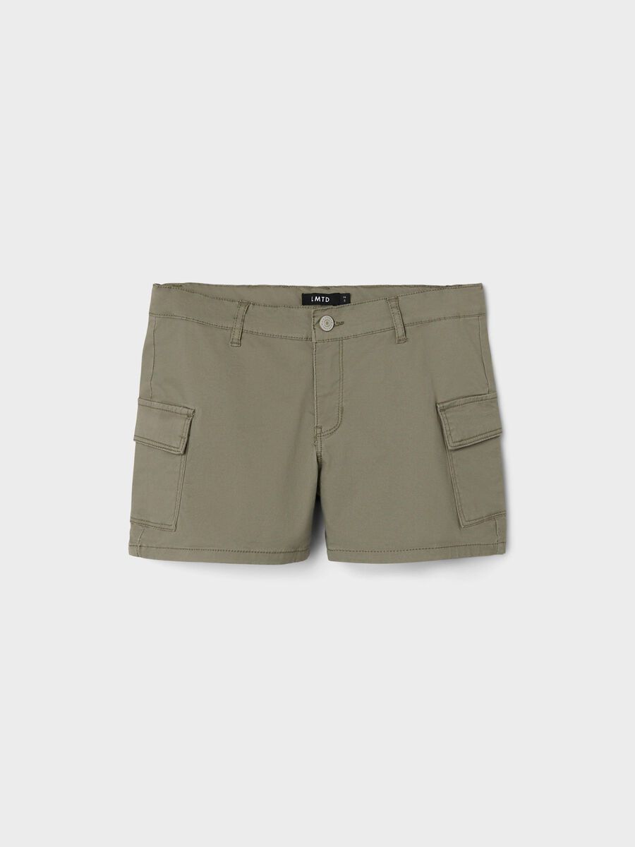 Name it REGULAR FIT CARGO SHORTS, Vetiver, highres - 13224530_Vetiver_003.jpg