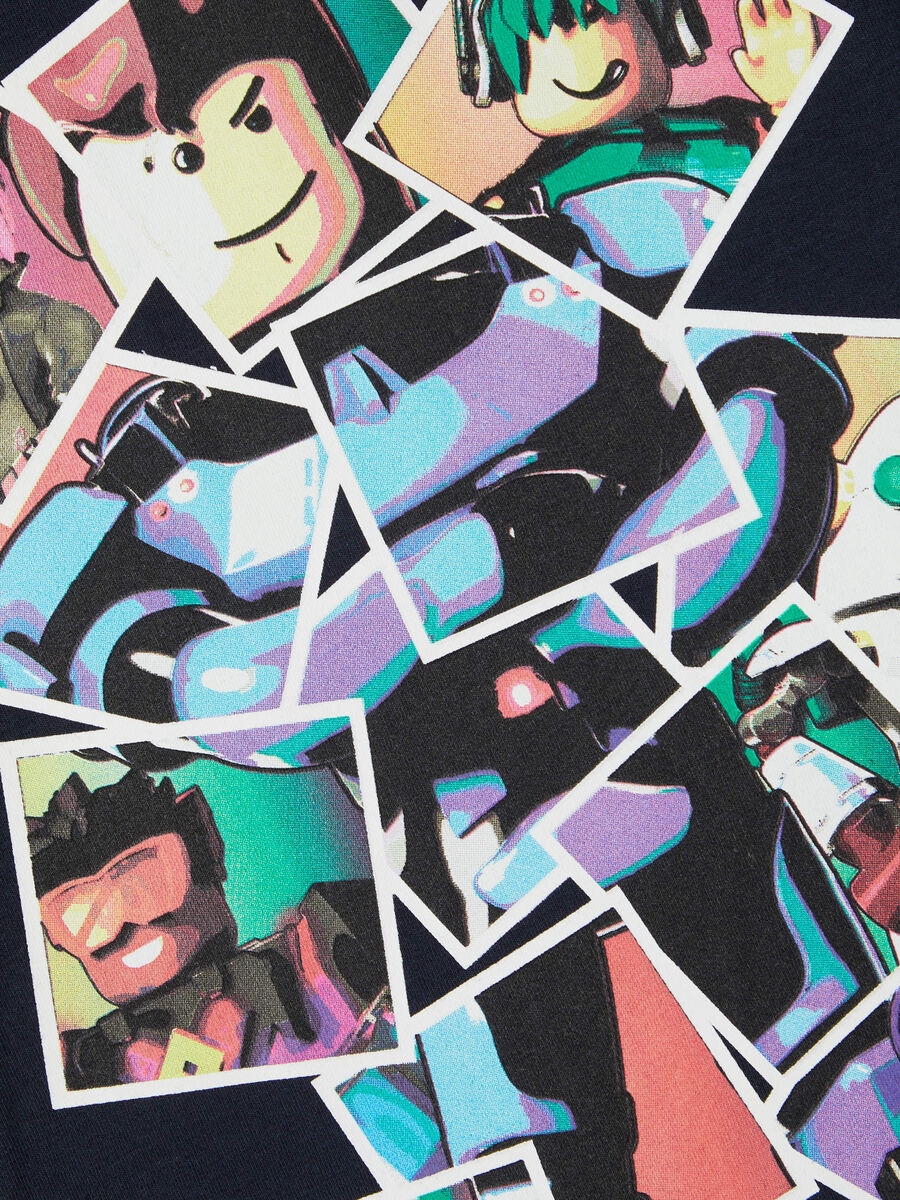 Carousel image - IMPRIM&Eacute; ROBLOX T-SHIRT, Dark Sapphire | 3