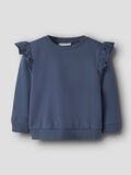 Product image thumbnail - ORGANIC COTTON SWEATSHIRT, Vintage Indigo | 1