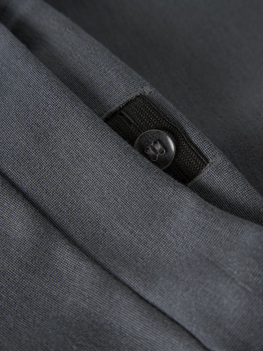 Carousel image - VISCOSE BOOTCUT TROUSERS, Lava Smoke | 3
