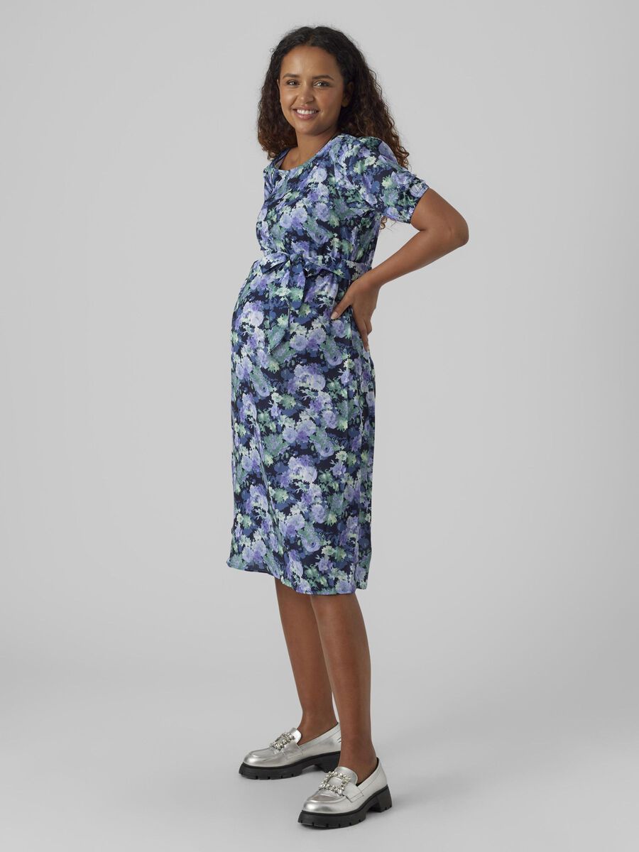Mama.licious MLLORI MATERNITY MIDI DRESS, Blue Heaven, highres - 20015526_BlueHeaven_927361_003.jpg